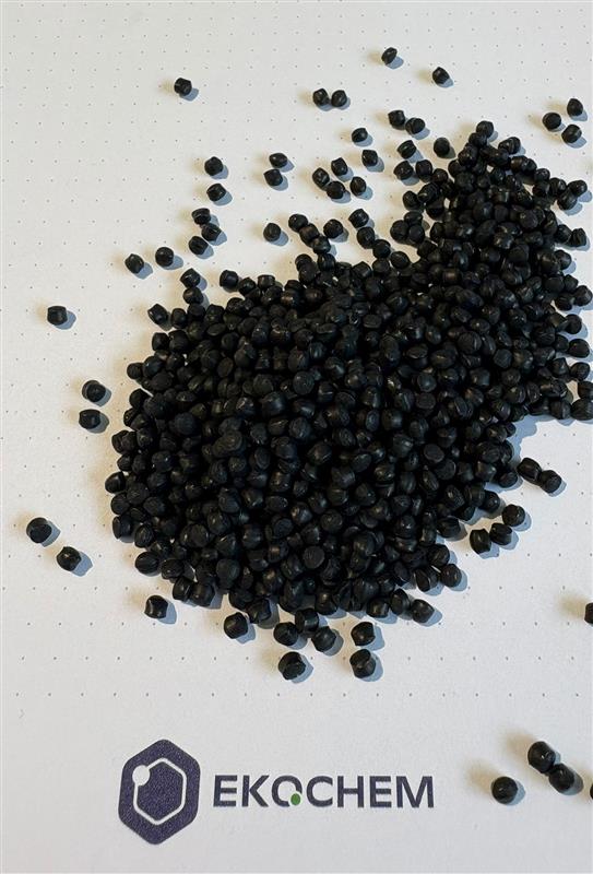 Photo of Black dye masterbatch
