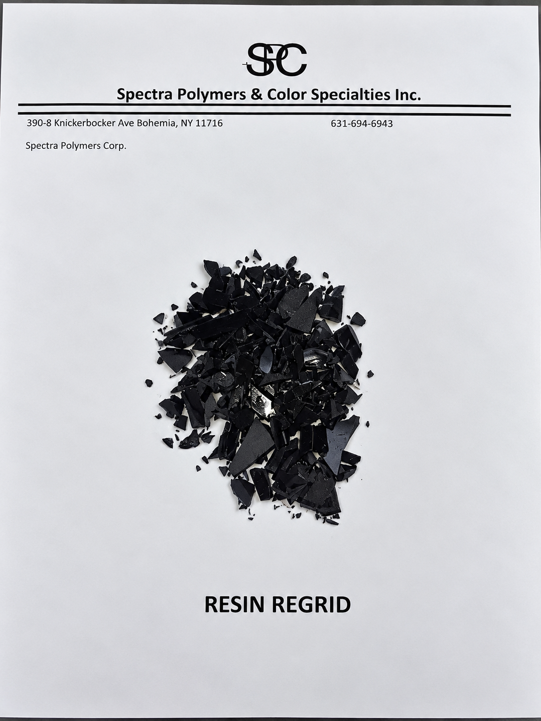 Photo of Resin Regrind
