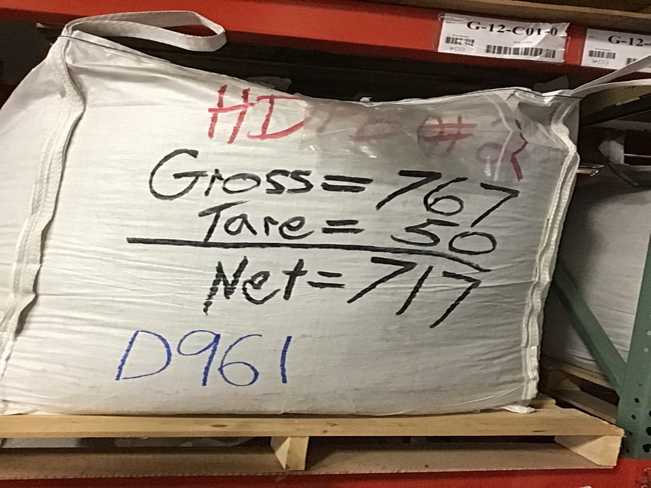 Photo of HDPE Gray Regrind - Post Consumer Recycled Material