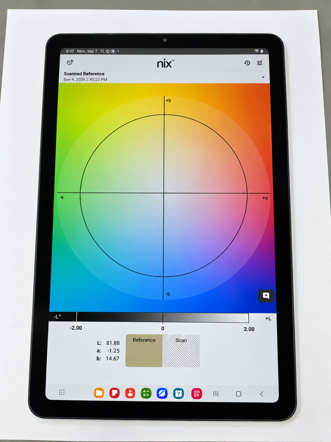 Photo of NIX Color Analysis 